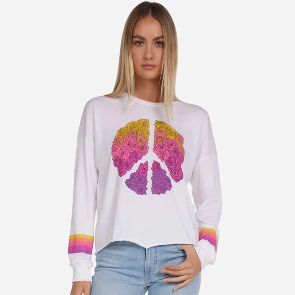 NEW LAUREN MOSHI LUELLA PEACE ROSES - Picture 1 of 11